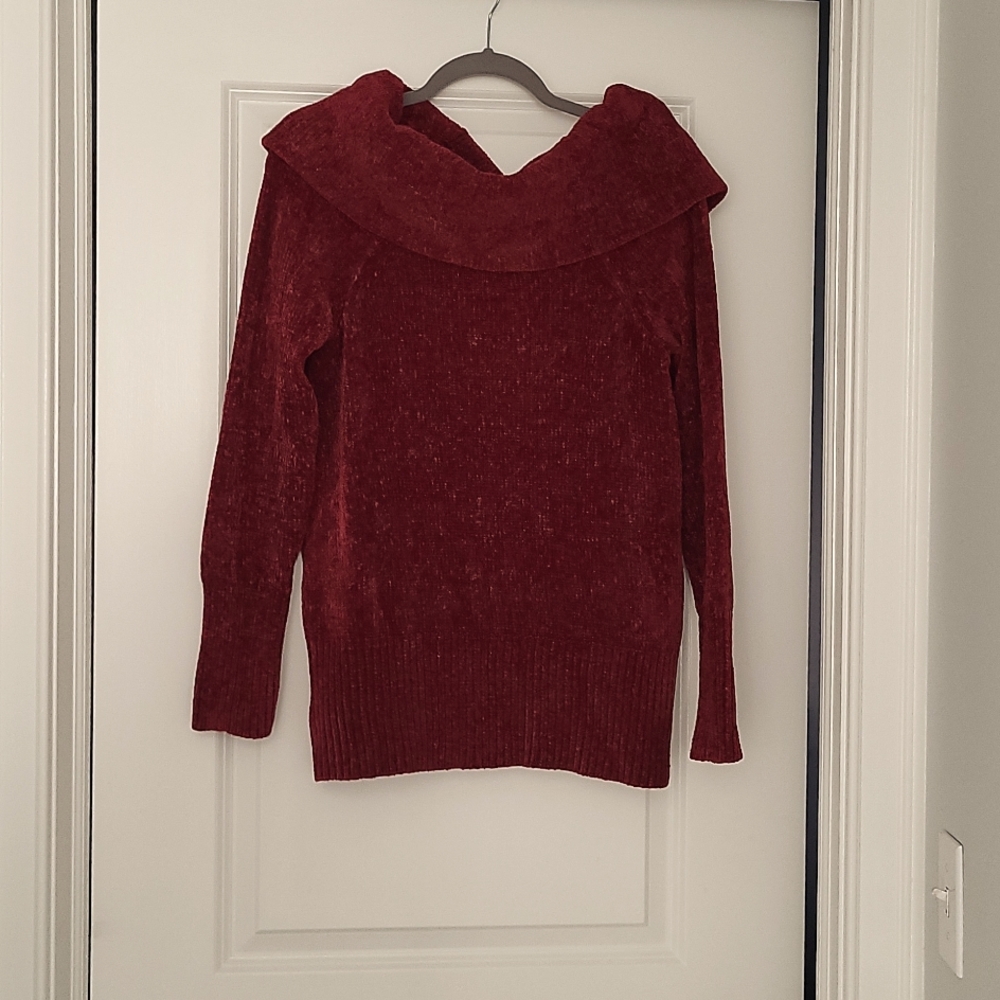 White house black market Chenille sweater